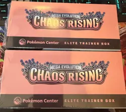 Chaos Rising Pokemon Center ETB X2 Sealed 2 Sealed Pokemon Center ETB’s - Image 5