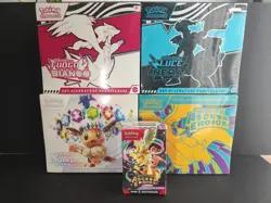 Lotto Prodotti Pokemon Ita 4x Etb + 1 bundle box ascesa eroica Sealed - Image 1