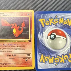 Pokemon TCG Team Rocket 1st Edition Charmander 50/82 & Dark Charmeleon 32/82 - Image 3