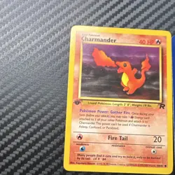 Pokemon TCG Team Rocket 1st Edition Charmander 50/82 & Dark Charmeleon 32/82 - Image 4