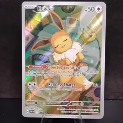 Pokemon Eevee SVP 173 Scarlet & Violet Promo Holo Basic HP50 English Ability - Image 1