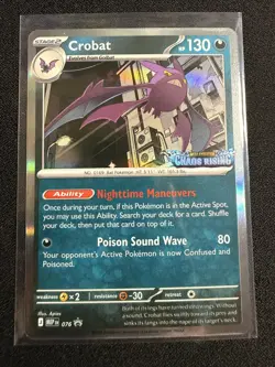 Crobat - 076 - ME: Chaos Rising - MEGA Evolution Promo Holofoil - Image 1