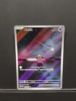 Pokemon TCG Cleffa Obsidian Flames Illustration Rare 202/197 - Image 1