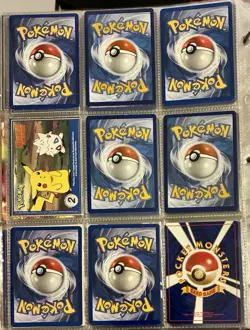 Vintage Pokemon Card Collection - No Binder Lot 5 Pages - Holo - Modern LP/NM - Image 2