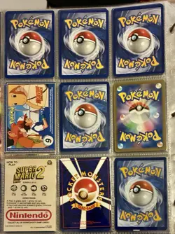 Vintage Pokemon Card Collection - No Binder Lot 5 Pages - Holo - Modern LP/NM - Image 4