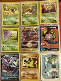 Vintage Pokemon Card Collection - No Binder Lot 5 Pages - Holo - Modern LP/NM - Image 5