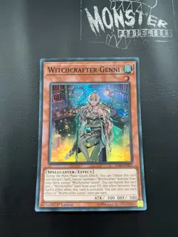 YUGIOH WITCHCRAFTER GENNI SUPER RARE IGAS-EN021 1ST EDITION - Image 1