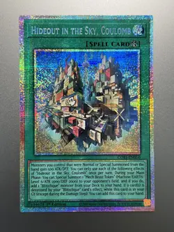 Yugioh - Hideout In The Sky, Coulomb Starlight Rare CORI-EN050, NM, 1st Ed - Image 1