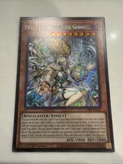 Yugioh Phara the Primordial Goddess Secret Rare CORI-EN022 Near Mint - Image 1