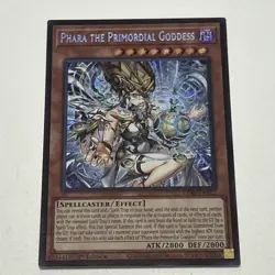 Yugioh Phara the Primordial Goddess CORI-EN022 Secret Rare 1st Edition NM - Image 1