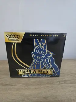Pokemon TCG: Mega Evolution Elite Trainer Box ETB – Lucario | Brand New & Sealed - Image 1