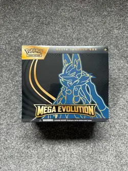 Pokemon TCG: Mega Evolution Elite Trainer Box ETB – Lucario | Next Day Shipping - Image 1