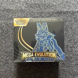 Pokemon TCG: Mega Evolution Elite Trainer Box ETB – Lucario | - Image 1