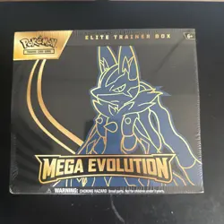 Pokemon TCG: Mega Evolution Elite Trainer Box ETB – Lucario | Brand New & Sealed - Image 1