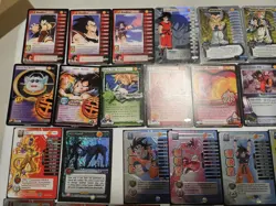 Lot of 200+ Dragon Ball Trading Card Game Score Panini Ultra Rare Promo Holo - Image 1