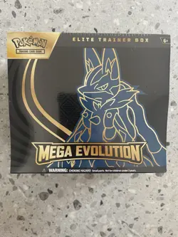 Pokemon TCG Mega Evolution Mega Lucario Elite Trainer Box ETB Sealed - Image 1