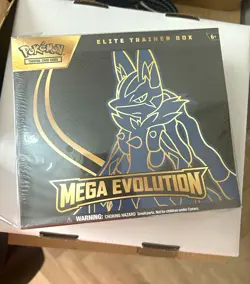 Pokemon Pokemon TCG Mega Evolution Elite Trainer Box Lucario 2023 EN 1 Box - Image 1