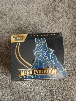 Pokemon TCG Mega Evolution LUCARIO Elite Trainer Box ETB NEW/Factory Sealed - Image 1