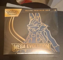 Pokemon TCG Mega Evolution Elite Trainer Box Kit English 6+ Lucario Riolu - Image 1