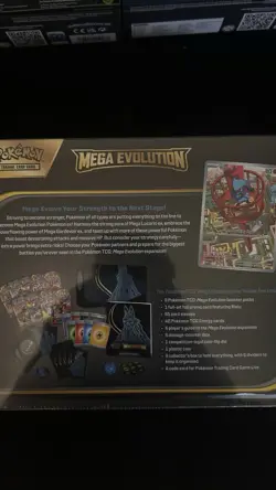 Pokemon TCG Mega Evolution Elite Trainer Box English Lucario - Image 2