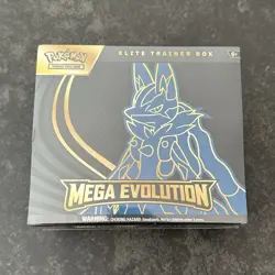 Pokemon TCG Mega Evolution Lucario Elite Trainer Box English - Sealed - Image 1