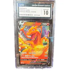 The Pokemon Company Charizard V Darkness Ablaze 019/189 Ultra Rare Holo CGC 10 - Image 1