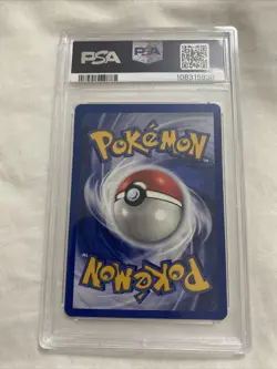 1999 Pokemon Fossil Hitmonlee Holo 7/62 PSA 6 - Image 2