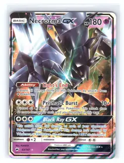 Necrozma GX 63/147 Holo GX Rare Burning Shadows Pokemon Holo Near Mint - Image 1