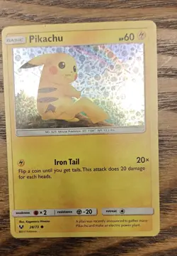 Pikachu - (Water Web Holo) 028/073 Miscellaneous Cards & Products Holo - Image 1