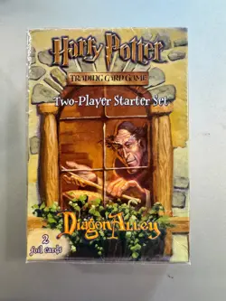 2002 WOC Harry Potter Diagon Alley Ollivander 2 foil cards 2-Player Starter Set - Image 1