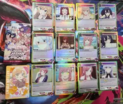 Union Arena The 100 Girlfriends Who REALLY Love You Lot 13x English Card Unsed - Image 1