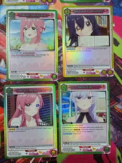 Union Arena The 100 Girlfriends Who REALLY Love You Lot 13x English Card Unsed - Image 5
