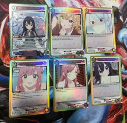 Union Arena The 100 Girlfriends Who REALLY Love You Lot 6x English Card Unsed - Image 1