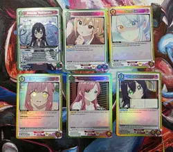 Union Arena The 100 Girlfriends Who REALLY Love You Lot 6x English Card Unsed - Image 2