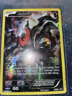 Pokemon Mythical Collection Darkrai XY114 Black Star Promo Holo Trading Card LP - Image 1