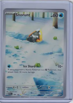 Snorunt 188/182 IR SV04 Paradox Rift Pokemon TCG English Card NM - Image 1