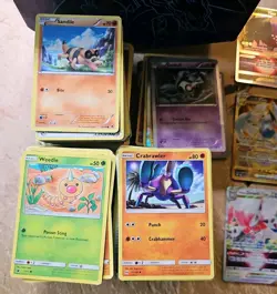 Large Lot Of Random Pokemon Cards Poor To Good Condition - Image 2