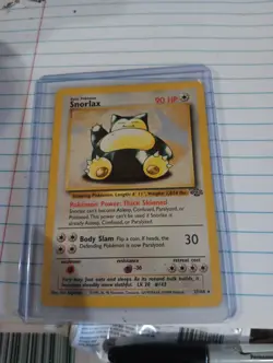 Pokemon TCG Vintage Jungle/Fossil Lot 7 Cards Holo Snorlax Gengar Buzzwole - Image 5
