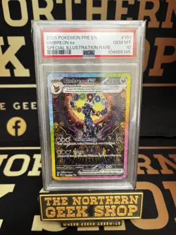 PSA 10 Umbreon EX 161/131 Prismatic Evolutions SIR Pokemon Card GEM MINT - Image 1