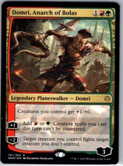 Domri, Anarch of Bolas - 191 - War of the Spark - Magic MTG - NM - B3G1 - Image 1