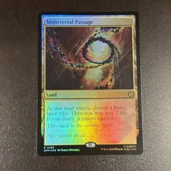 Multiverse Passage FOIL Spider-Man MTG-180 - Image 1
