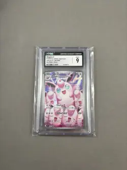 CGC 9 Mint Wigglytuff 091/080 Art Rare Holo Inferno X Pokemon Japanese - Image 1
