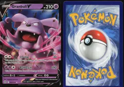 Granbull V 057/172 Holo V Rare Brilliant Stars Pokemon NM - Image 3