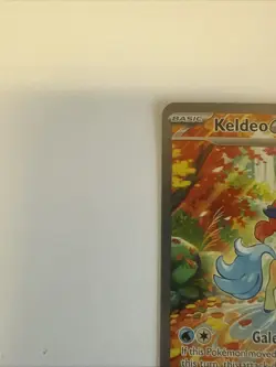 Pokemon TCG Keldeo ex 167/086 Sv: White Flare SIR Holo - NM - Image 5