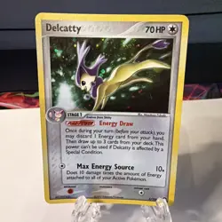 Pokemon TCG Delcatty 8/108 Power Keepers Cosmos Holo LP - Image 1
