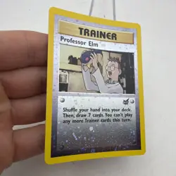 2002 Pokemon Professor Elm Best of Game Promo #3 Reverse Holo NMT - Image 2