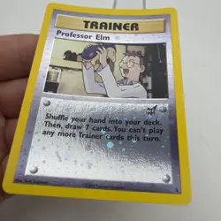 2002 Pokemon Professor Elm Best of Game Promo #3 Reverse Holo NMT - Image 4
