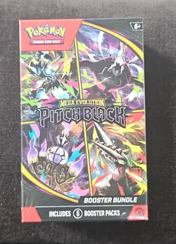 POKEMON MEGA EVOLUTION PITCH BLACK BOOSTER BUNDLE Sealed - Image 1