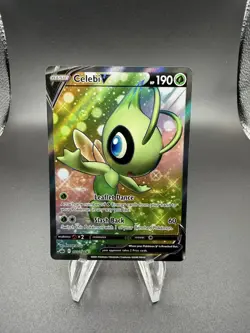 SWSH06: Chilling Reign #160/198 Celebi V (Full Art) - Image 1