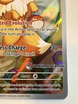 Eevee (Pokemon Center Exclusive) 173 Holo Promo Scarlet & Violet Promo Pokemon - Image 2